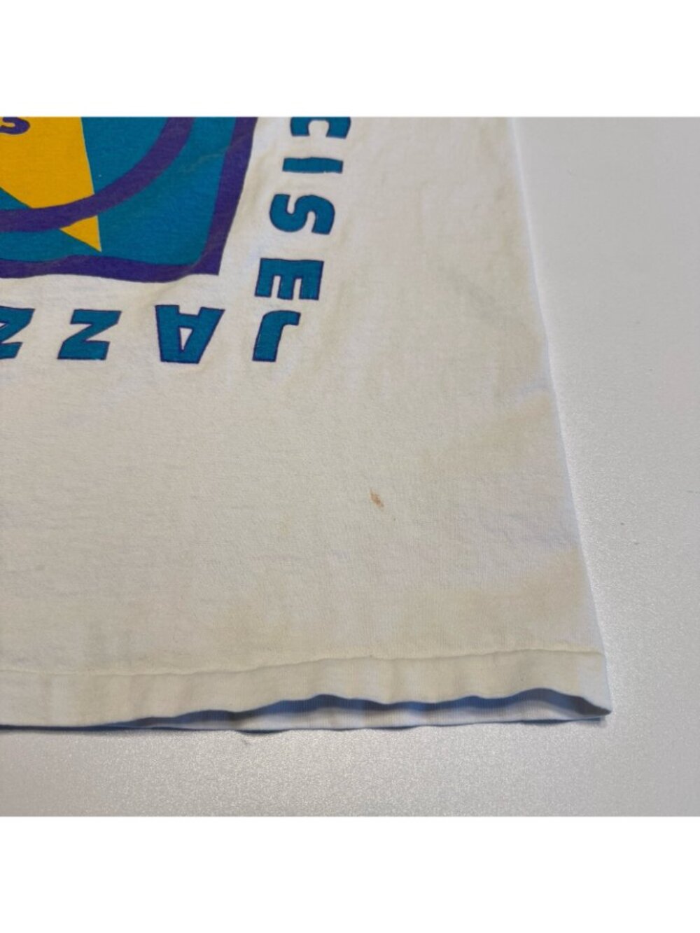 Vintage 90s Jazzercise T Shirt Mens XL 25 Years Single Stitch Work Out - Picture 3 of 5